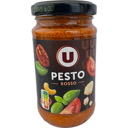 U Sauce pesto rosso bocal de 190g