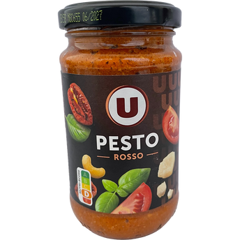 U Sauce pesto rosso bocal de 190g