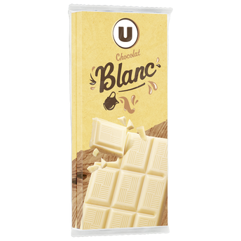 U Chocolat blanc 100g