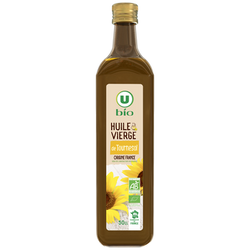 U BIO Huile vierge de tournesol Bouteille 500mL
