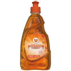 U Liquide vaisselle désincrustant flacon 500ml