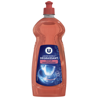 U Liquide vaisselle parfum pamplemousse flacon 750ml