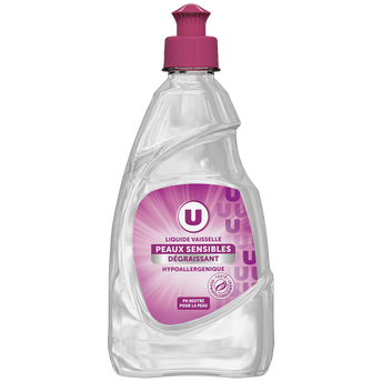 U Liquide vaisselle peaux sensibles 500ml