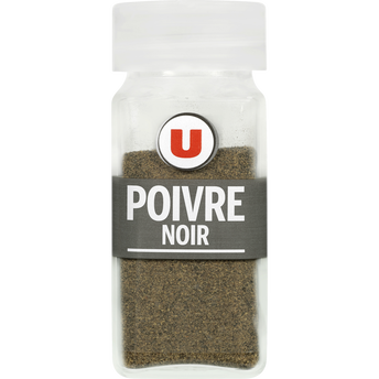 U Poivre noir moulu format classique, 45g