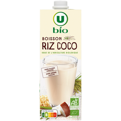 U BIO Boisson végétale au lit de riz et coco 1l