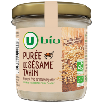 U BIO Purée de sésame tahin BOCAL 200g