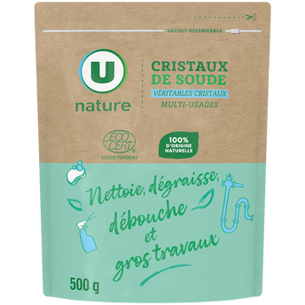 U NATURE Cristaux de soude sachet 500g