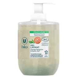U BIO Crème lavante bio fraicheur orange sanguine basilic 300ml