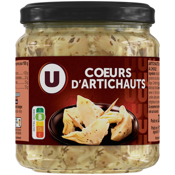 U Artichauts en quartiers marinés à l'huile 280g