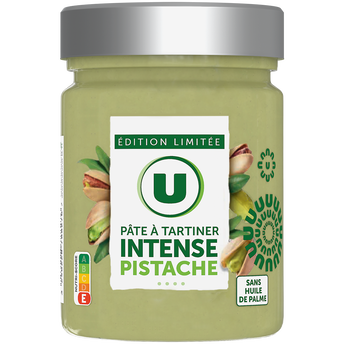 U Pâte à tartiner intense aux pistaches U, 300g