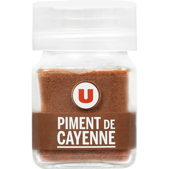 U Piment Cayenne moulu format classique 35g