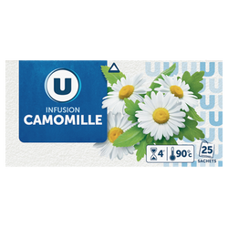 U Infusion camomille U - 25 sachets 22.5g