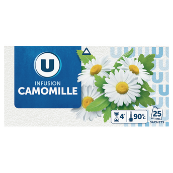 U Infusion camomille U - 25 sachets 22.5g