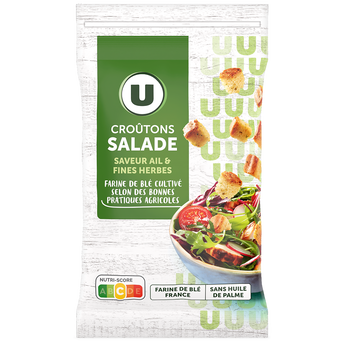 U Croûtons salade ail et fines herbes 60g