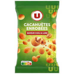 U Cacahuètes enrobées chili lime - 150g
