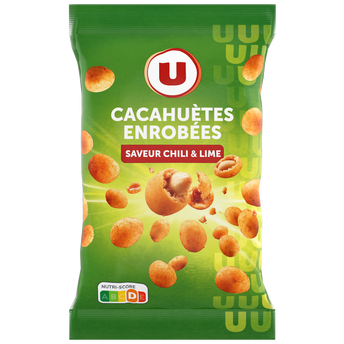 U Cacahuètes enrobées chili lime - 150g