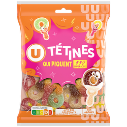 U Bonbons gélifiés tétines - sachet de 250g