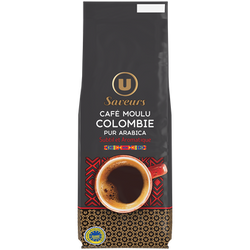 U SAVEURS Café moulu Colombie - 250g