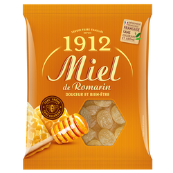 Bonbons au miel de romarin Verquin sachet 200g