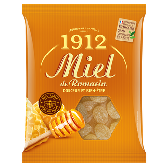 Bonbons au miel de romarin Verquin sachet 200g