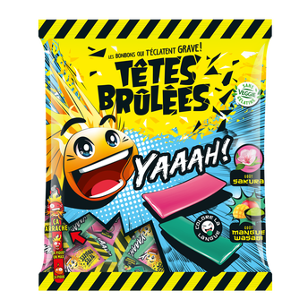 Bonbons TETES BRÛLÉES yaaah 180g