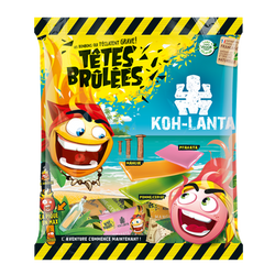 Bonbons TETE BRULEES Koh Lanta, sachet 150g