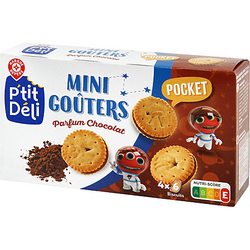 Mini goûters P'tit Déli chocolat 168g