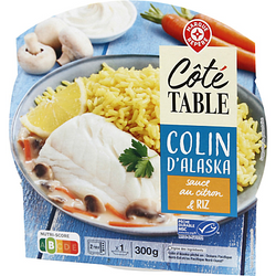 Colin d'alaska Côté Table Barquette micro-ondable 300g