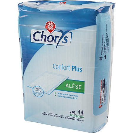 Alèse absorbante Chorys 60x90cm - x16