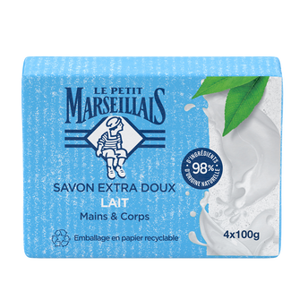 Savon solide au lait LE PETIT MARSEILLAIS 200g