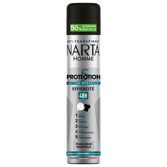 Déodorant homme protection 5 NARTA atomiseur 200ml