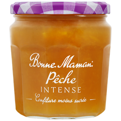 Confiture pêche intense BONNE MAMAN, 335g