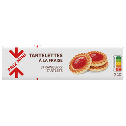 / Tartelettes à la fraise PRIX MINI - 200g