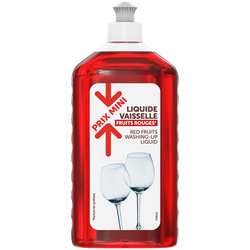 Liquide vaisselle parfum fruits rouges PRIX MINI - flacon 500ml