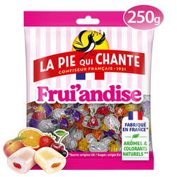 Bonbons Frui'andise LA PIE QUI CHANTE - Sachet de 250g