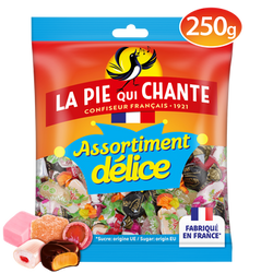 Bonbons Assortiment Délice LA PIE QUI CHANTE - Sachet de 250g