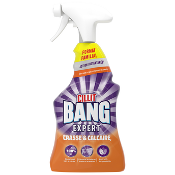 Pistolet expert format familial crasse/calcaire CILLIT BANG 1L