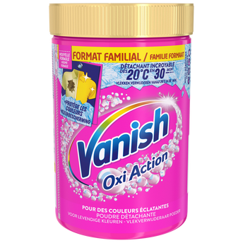 Détachant action poudre format familial VANISH 720g