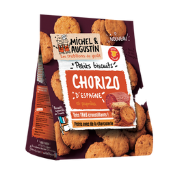 Sablé salé Michel et Augustin Chorizo - 90g