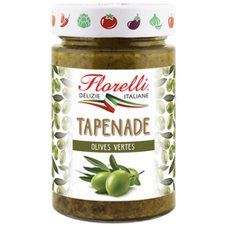 Tapenade d'olives vertes FLORELLI, 190g
