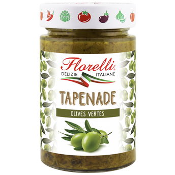 Tapenade d'olives vertes FLORELLI, 190g