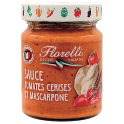 Sauce tomates cerise & mascarpone FLORELLI 250g
