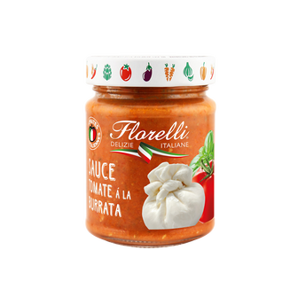 Sauce tomate burrata FLORELLI 250g
