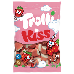 Confiserie gélifiée fantaisie kiss TROLLI 200g