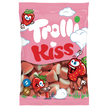 Confiserie gélifiée fantaisie kiss TROLLI 200g