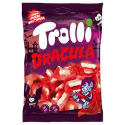 Confiserie gélifiée fantaisie dracula TROLLI 200g