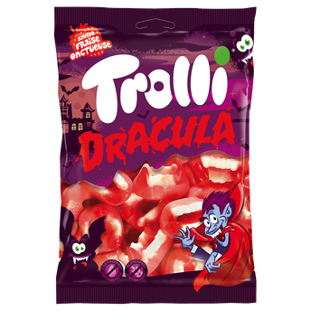 Confiserie gélifiée fantaisie dracula TROLLI 200g