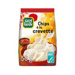 Chips aux crevettes msc SUZIWAN 50g
