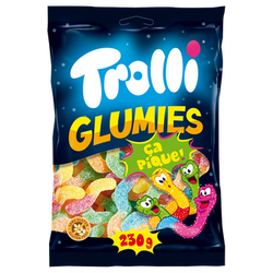 Confiserie gélifiée fantaisie glumies, TROLLI, 230g