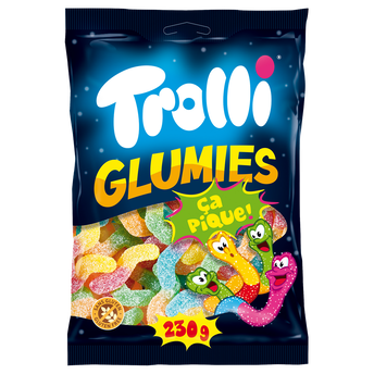 Confiserie gélifiée fantaisie glumies, TROLLI, 230g